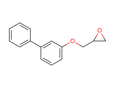 Molecular Structure of 56874-00-1 (Oxirane, [([1,1'-biphenyl]-3-yloxy)methyl]-)