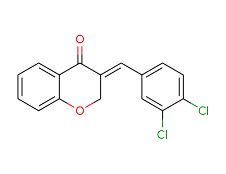 3-[(E)-(3,4-DICHLOROPHENYL)METHYLIDENE]-2,3-DIHYDRO-4H-CHROMEN-4-ONE