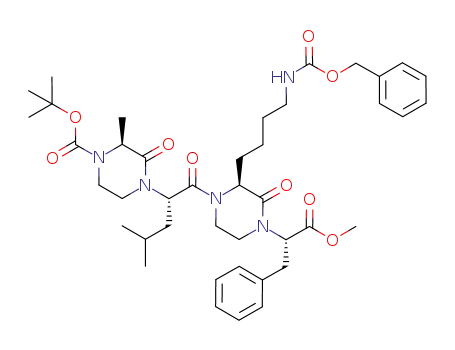 C<sub>42</sub>H<sub>59</sub>N<sub>5</sub>O<sub>9</sub>