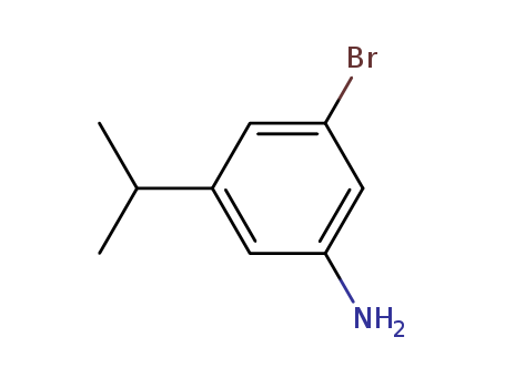 3-bromo-5-isopropylaniline cas no. 112930-36-6 98%%