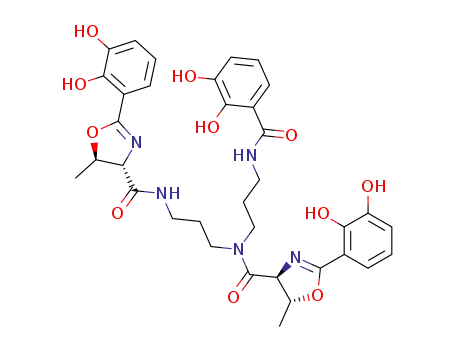 Molecular Structure of 88217-23-6 (vibriobactin)