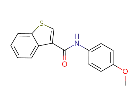 N-(4-methoxyphenyl)benzo[b]thiophene-3-carboxamide