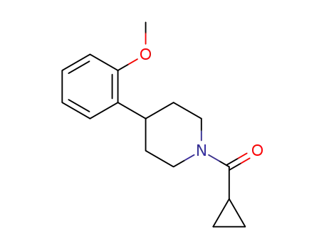 cyclopropyl-[4-(2-methoxy-phenyl)-piperidin-1-yl]-methanone