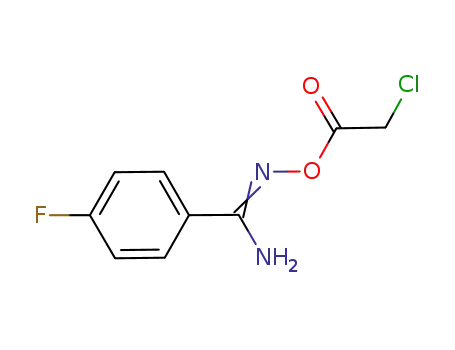 (Z)-[amino(4-fluorophenyl)methylidene]amino 2-chloroacetate