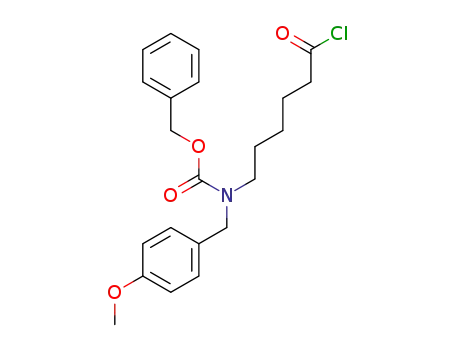 Benzyl (6-chloro-6-oxohexyl)(4-methoxybenzyl)carbamate
