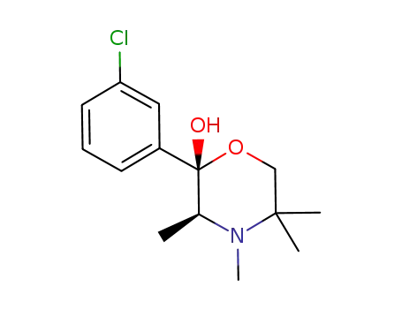 (2S,3S)-2-(3-chlorophenyl)-3,4,5,5-tetramethylmorpholin-2-ol