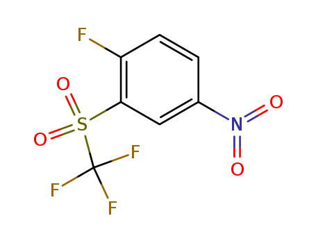 1-fluoro-4-nitro-2-[(trifluoromethyl)sulfonyl]Benzene
