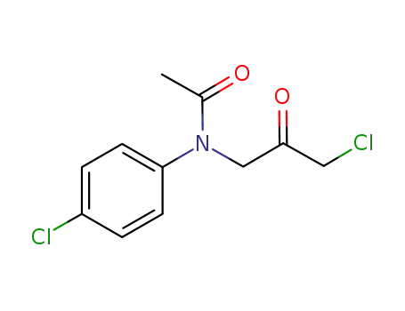 N-(3-chloro-2-oxopropyl)-N-(4-chlorophenyl)acetamide