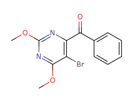 (5-bromo-2,6-dimethoxypyrimidin-4-yl)phenylmethanone