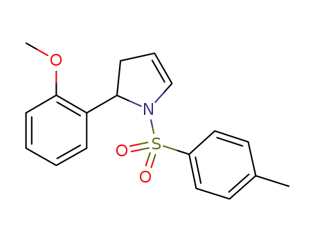 2-(2-methoxyphenyl)-1-(p-tolylsulfonyl)-2,3-dihydro-1H-pyrrole