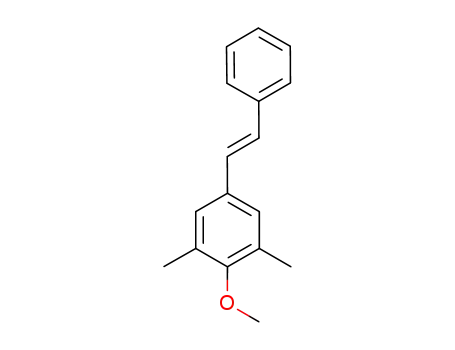 (E)-2-methoxy-1,3-dimethyl-5-styrylbenzene