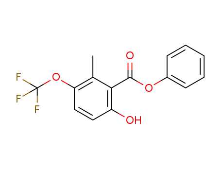 phenyl 6-hydroxy-2-methyl-3-(trifluoromethoxy)benzoate