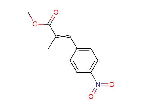 Molecular Structure of 40277-76-7 (METHYL B-(P-NITROPHENYL)METHACRYLATE)