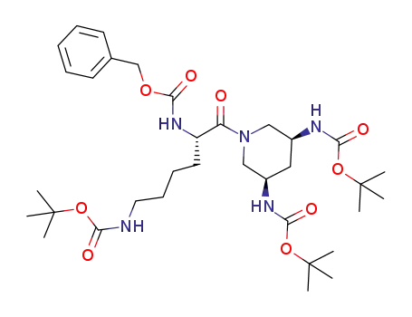 C<sub>34</sub>H<sub>55</sub>N<sub>5</sub>O<sub>9</sub>
