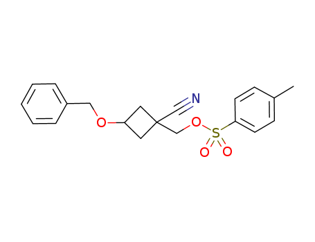 (3-(benzyloxy)-1-cyanocyclobutyl)Methyl 4-Methylbenzenesulfonate