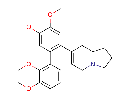 7-(2',3',4,5-tetramethoxy-[1,1'-biphenyl]-2-yl)-1,2,3,5,8,8a-hexahydroindolizine