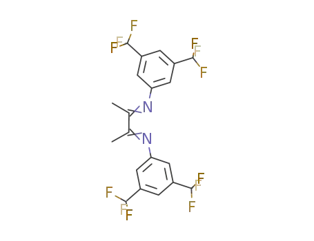 N,N’-bis-(3,5di(trifluoromethyl)phenyl)-2,3-dimethyl-1,4-diaza-1,3-butadiene
