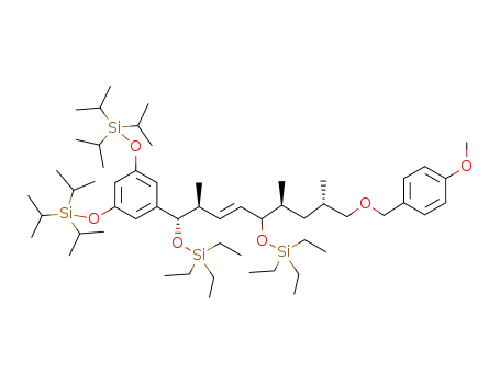 (8S,9S,E)-9-(3,5-bis((triisopropylsilyl)oxy)phenyl)-3,3,11,11-tetraethyl-5-((2S,4S)-5-((4-methoxybenzyl)oxy)-4-methylpentan-2-yl)-8-methyl-4,10-dioxa-3,11-disilatridec-6-ene