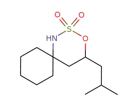 4-(2-methylpropyl)-3-oxa-2-thia-1-azaspiro[5.5]undecane-2,2-dioxide