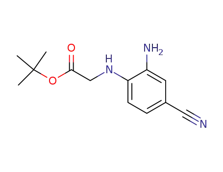 N-(2-amino-4-cyanophenyl)glycine tert-butyl ester