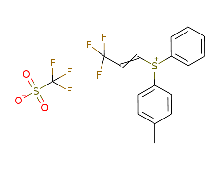 3,3,3-Trifluoropropen-1-yl phenyl tolyl sulfonium triflate