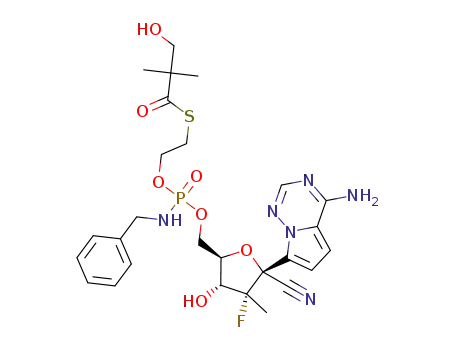 C<sub>27</sub>H<sub>34</sub>FN<sub>6</sub>O<sub>7</sub>PS
