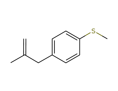 1-(2-methyl-allyl)-4-methylsulfanyl-benzene