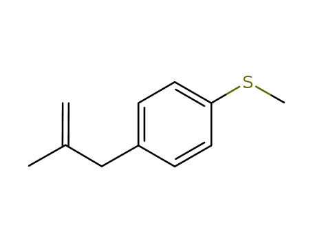 1-(2-methyl-allyl)-4-methylsulfanyl-benzene