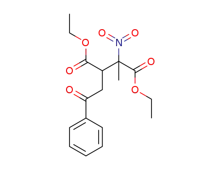 diethyl 2-methyl-2-nitro-3-(2-oxo-2-phenylethyl)succinate