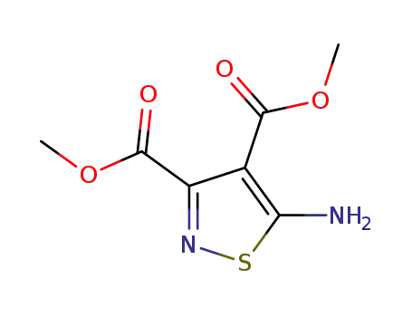 dimethyl 5-aminoisothiazole-3,4-dicarboxylate