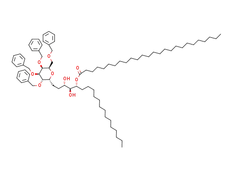 (2'S,3'S,4'R)-1-(2,3,4,6-tetra-O-benzyl-α-C-D-galactopyranosyl)-2-(4'-O-hexacosanoyl-D-ribo-tetradecyl)-ethane