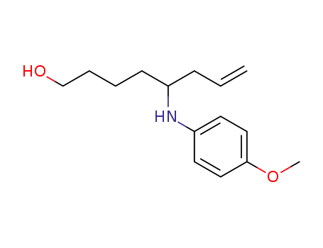 5-(4-methoxyphenylamino)oct-7-en-1-ol