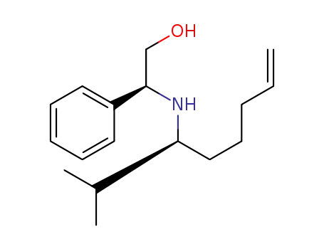 [2S,2(1S)]-2-(1-isopropylhex-5-enylamino)-2-phenylethan-1-ol