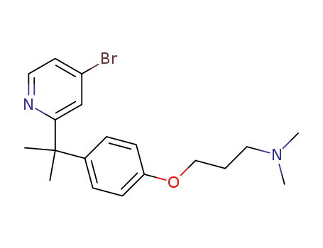 3-(4-(2-(4-Bromopyridin-2-yl)propan-2-yl)-phenoxy)-N,N-dimethylpropan-1-amine