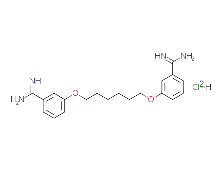 Benzenecarboximidamide, 3,3'-[1,6-hexanediylbis(oxy)]bis-,
dihydrochloride