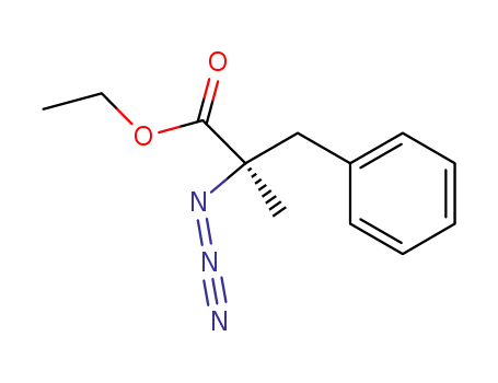 ethyl (R)-2-azido-2-methyl-3-phenylpropanoate