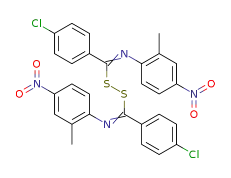 C<sub>28</sub>H<sub>20</sub>Cl<sub>2</sub>N<sub>4</sub>O<sub>4</sub>S<sub>2</sub>