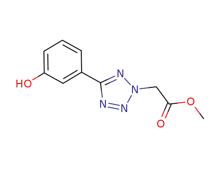methyl 2-(5-(3-hydroxyphenyl)-2H-tetrazol-2-yl)acetate