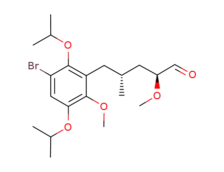 (2S,4R)-5-(3-bromo-2,5-diisopropoxy-6-methoxyphenyl)-2-methoxy-4-methylpentanal
