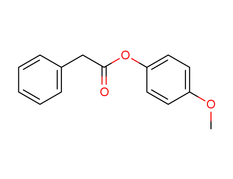 Molecular Structure of 2308-20-5 (4-methoxyphenyl 2-phenylacetate)