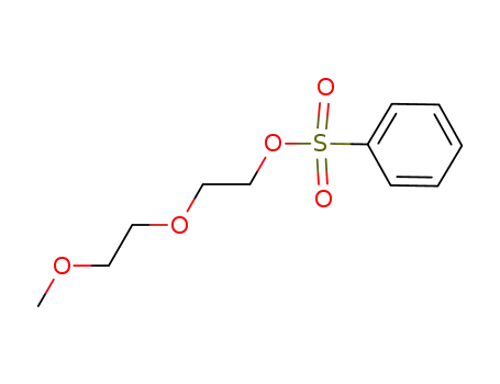 Molecular Structure of 194941-16-7 (Ethanol, 2-(2-methoxyethoxy)-, benzenesulfonate)
