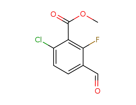 methyl 6-chloro-2-fluoro-3-formylbenzoate