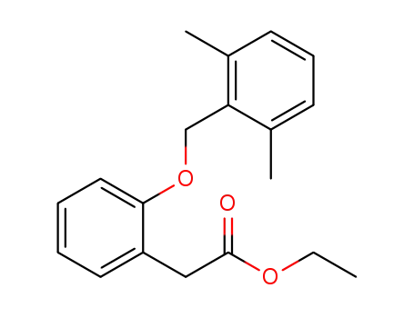 ethyl 2-(2-(2,6-dimethylbenzyloxy)phenyl)acetate