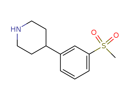 4-(3-(Methylsulfonyl)phenyl)piperidine