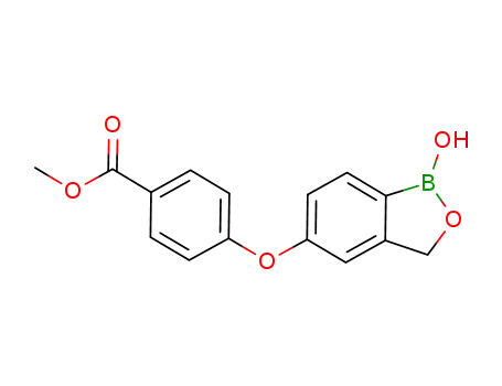 4-(1-hydroxy-1,3-dihydrobenzo[c][1,2]oxaborol-5-yloxy)benzoic acid methyl ester