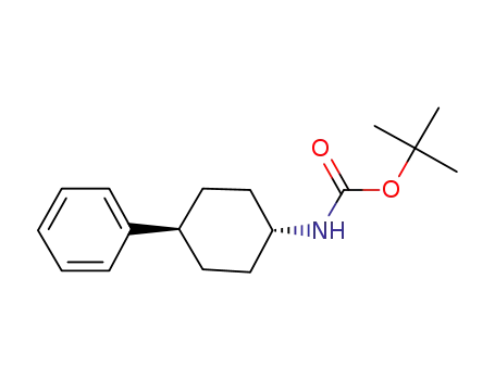 Molecular Structure of 1190890-51-7 (N-(trans-4-phenylcyclohexyl)-Carbamic acid 1,1-dimethylethyl ester)