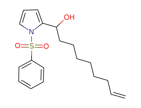 1-(1-(phenylsulfonyl)-1H-pyrrol-2-yl)non-8-en-1-ol