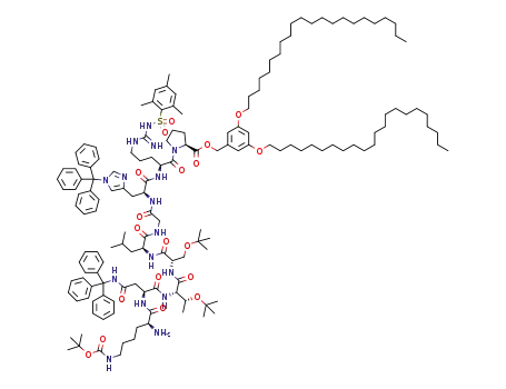 Molecular Structure of 1258442-48-6 (C<sub>153</sub>H<sub>228</sub>N<sub>16</sub>O<sub>19</sub>S)