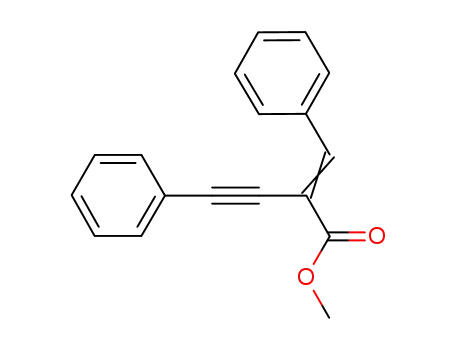 methyl 2-benzylidene-4-phenylbut-3-ynoate