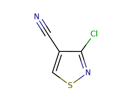 3-chloroisothiazole-4-carbonitrile